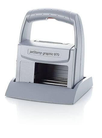 REINER jetStamp graphic 970 - ilustracion del producto: jetStamp graphic 970 en la estacion base
