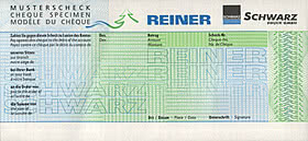 REINER RS 900 - Anwendungsbeispiel: Beleg, Farbe, Schalterscanner