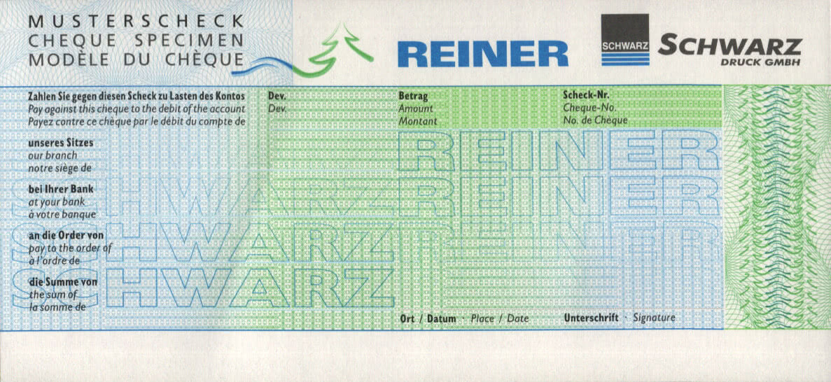 REINER RS 900 - Anwendungsbeispiel: Beleg, Farbe, Schalterscanner