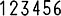 B6; Bestell Nr.: 200 300-011; 5.5 mm (72dpi)