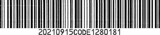 REINER jetStamp 970 - sample print: 1D barcode