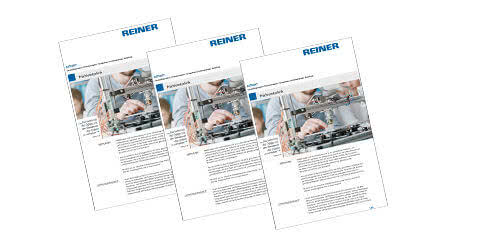 Does REINER also supply high-precision serial parts and completely assembled sub-assemblies?