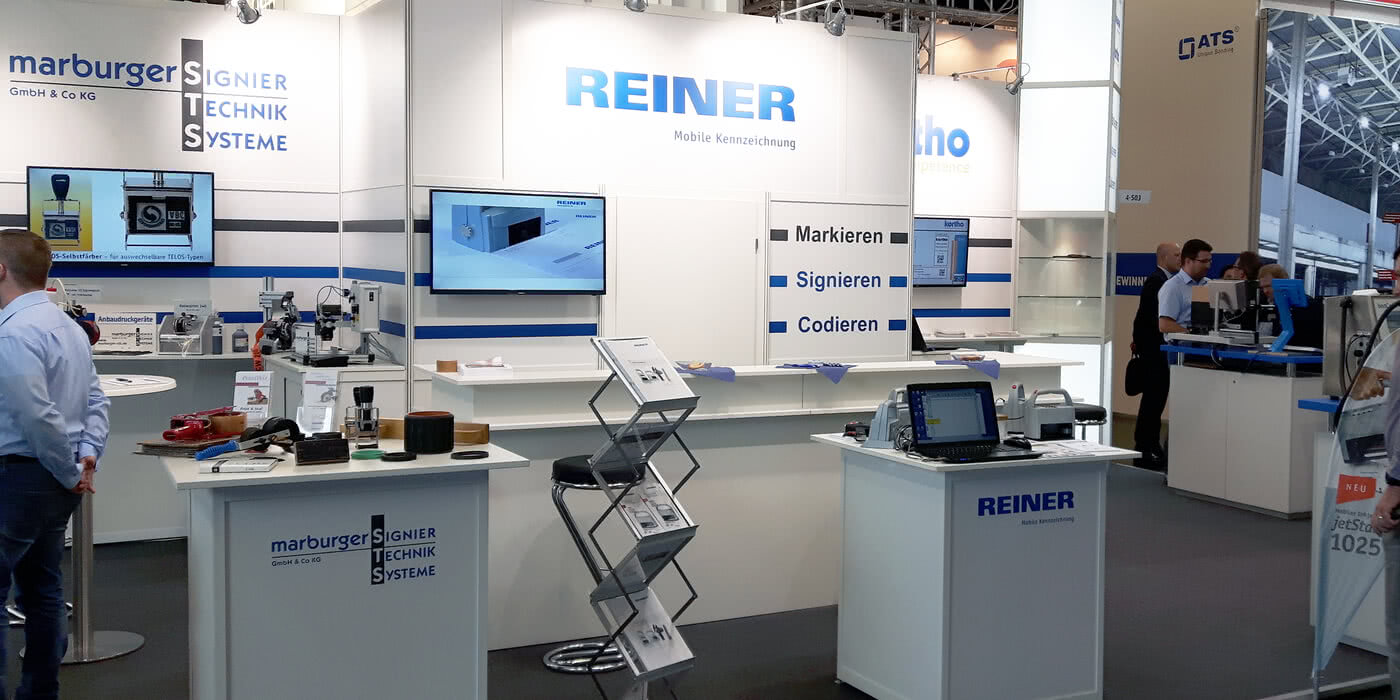 REINER presented the novelty jetStamp 1025 at the FachPack trade fair with an excellent response.
