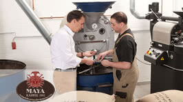 Étiquetage du plus raffiné dans la manufacture de café des Mayas