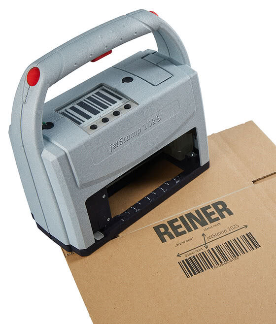 Barcode printing -  handheld inkjet printer