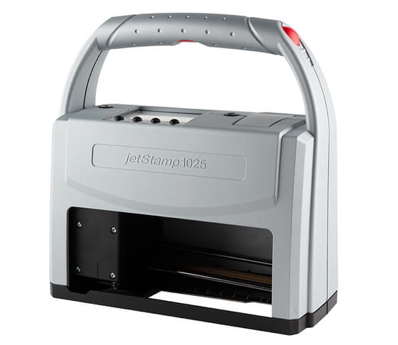 Mobiles Kennzeichnungsgeraet jetStamp 1025