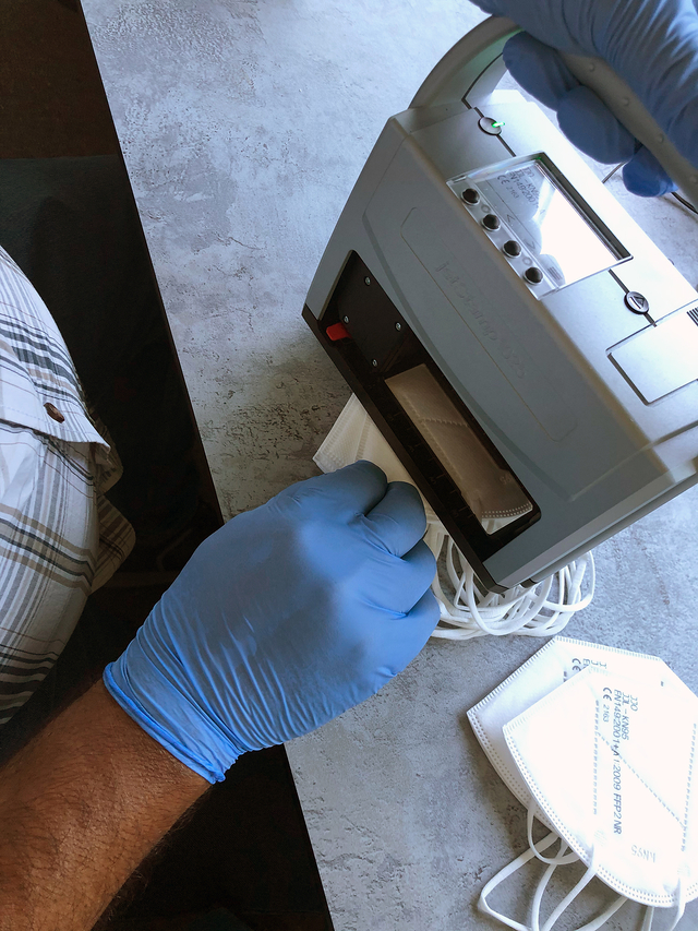 printing on oronasal mask