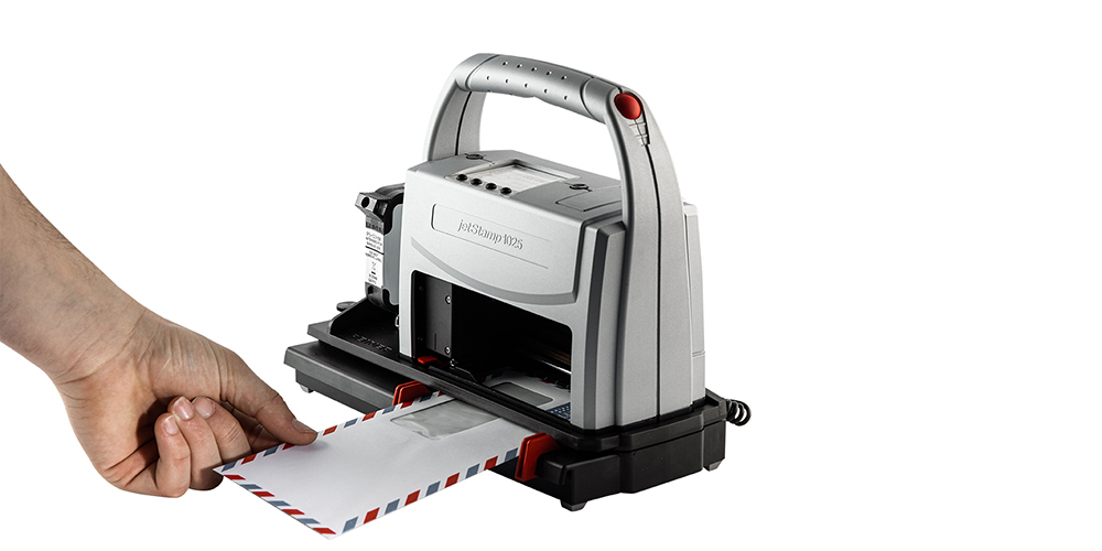 Mobile and stationary - Automatic printing station for REINER jetStamp 1025