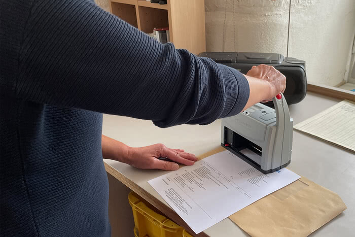 Marquage des documents entrants
