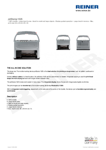 Product datasheet jetStamp 1025 en00