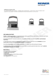 Produktdatenblatt jetStamp graphic 970 de00