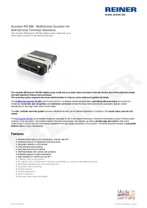 Product datasheet RS 980 en00