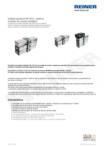 Ficha t C3 A9cnica del producto RA 1010 es00