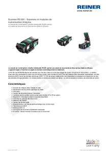 Fiche technique du produit RS 891 fr00