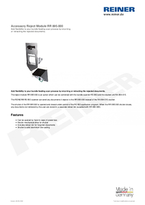Product datasheet RR 895 000 en00