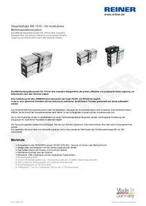 Produktdatenblatt RA 1010 de00