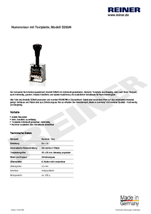 Produktdatenblatt D28bN de00