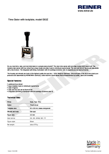 Product datasheet D53Z en00
