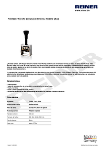 Ficha t C3 A9cnica del producto D53Z es00