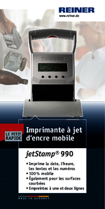 REINER Einleger jetStamp 990 Update 105x210mm Web 990 091 102 B FR00