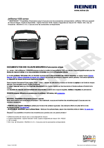 Fiche technique du produit jetStamp 1025 sense fr00