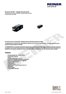 Product datasheet RS 891 en00