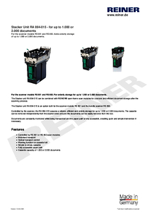 Product datasheet RA 894 015 en00