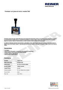 Ficha t C3 A9cnica del producto D65 es00