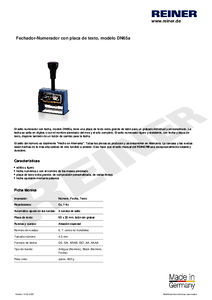 Ficha t C3 A9cnica del producto DN65a es00