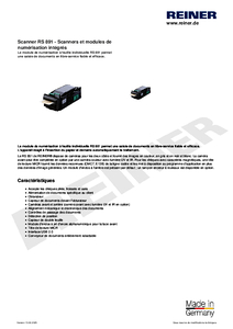 Fiche technique du produit RS 891 fr00