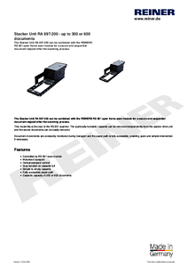 Product datasheet RA 897 200 en00