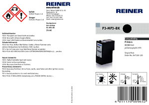 REINER BBD P3 MP3 BK 947103 120 D00