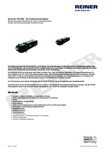Produktdatenblatt RS 893 de00