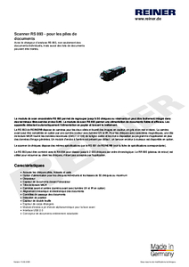 Fiche technique du produit RS 893 fr00